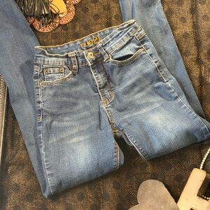 Girls Slim-fitting Rue-21 Uber High Rise Jeggings. Size 0R.